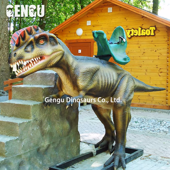 Passeio de Diversão Passeio de Dinossauro Animatrônico