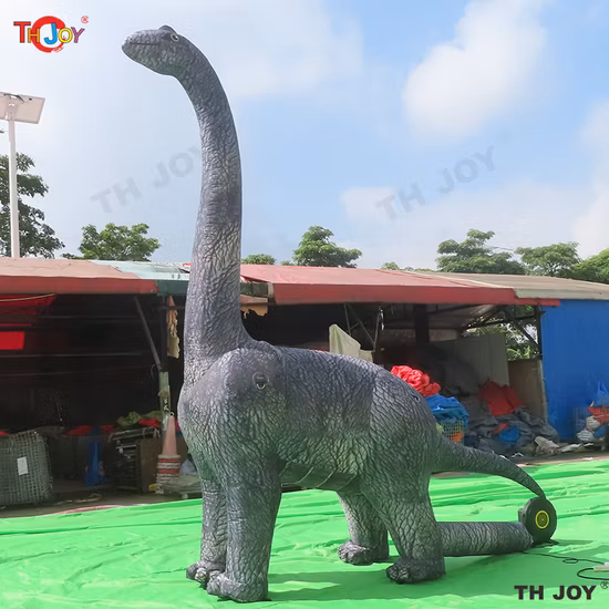 Dinossauro inflável de publicidade gigante ao ar livre de 6m 20 pés de altura para decoração